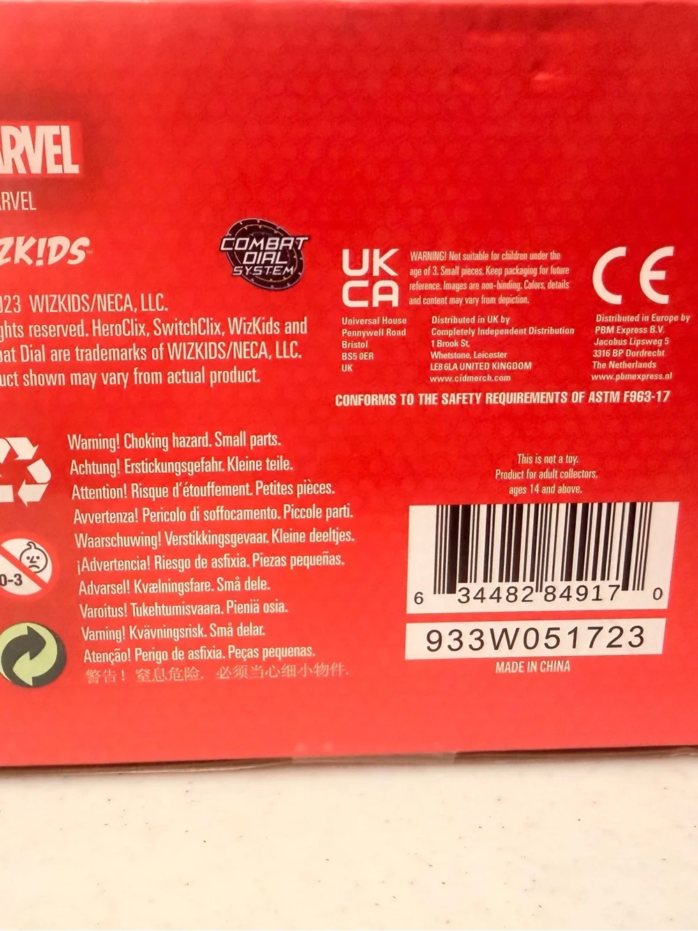 Marvel HeroClix 2024 Starter Set Painted Miniatures Game Set Marvel Universe